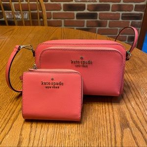 Kate Spade purse and wallet set
